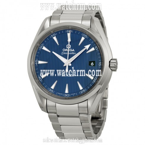 Omega  Aqua Terra Automatic Blue Dial Stainless Steel Watch 3110422103003