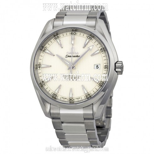 Omega Aqua Terra Automatic Chronometer  Tech Silver Dial Stainless Steel Men's Watch 23110422102003