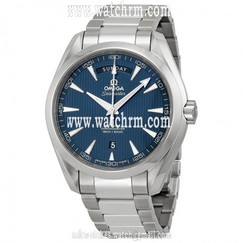 Omega Aqua Terra Blue Dial Stainless Steel Men's Watch 231.10.42.22.03.001