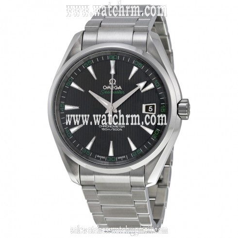 Omega Aqua Terra Chronometer Black Dial Stainless Steel Men's Watch 231.10.42.21.01.001