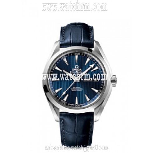 Omega Aqua Terra Co-Axial Annual Calendar Blue Dial Men's Watch 231.13.43.22.03.002