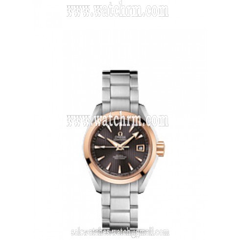 Omega Aqua Terra Co-Axial Teak Grey Dial Ladies Watch 231.20.30.20.06.003