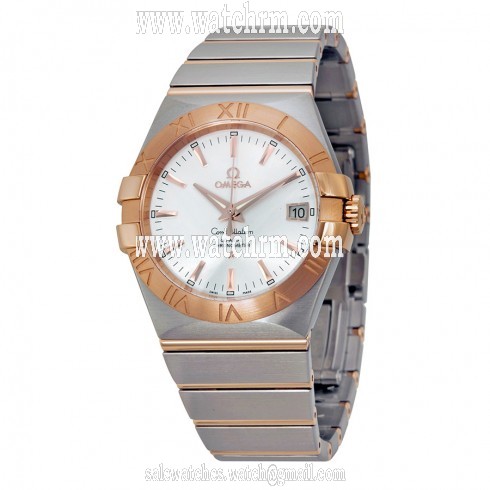 Omega Constellation 18kt Rose Gold Ladies Watch 12320352002001