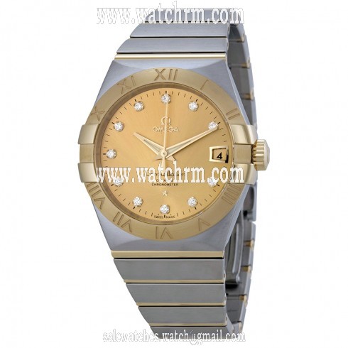 Omega Constellation Automatic Champagne Dial Men's Watch 12320382158001