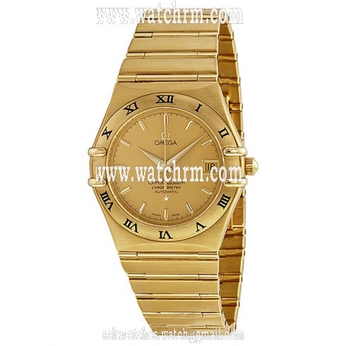 Omega Constellation Automatic Yellow Gold Men's Watch 1102.10.00