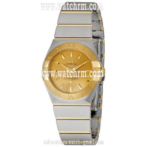 Omega Constellation Champagne Dial Ladies Watch 12320276008001