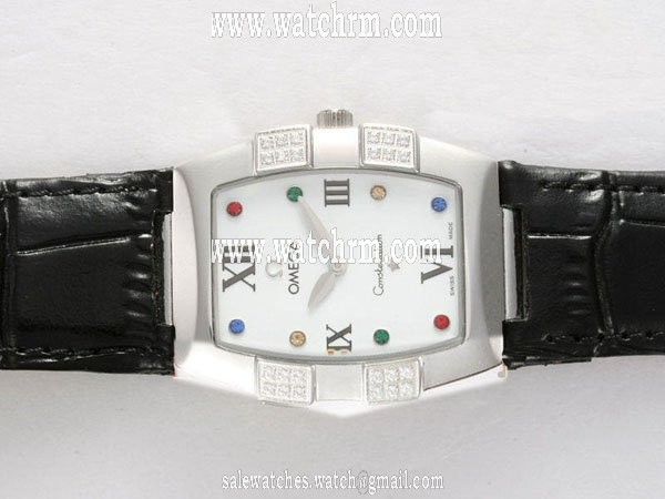Omega Constellation Chronometer 1886.79.40 Stainless Steel Case 25x32mm White Dial Watch