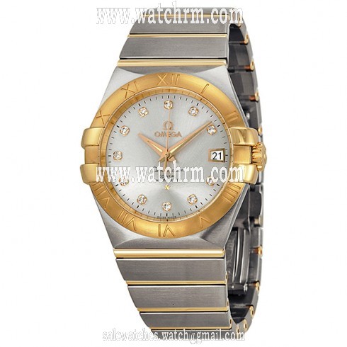 Omega Constellation Chronometer 35mm Automatic Silver Dial Unisex Watch 12320352