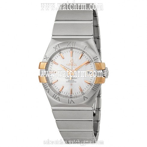 Omega Constellation Co-Axial Silver Dial Stainless Steel 35 mm Watch 12320352002003