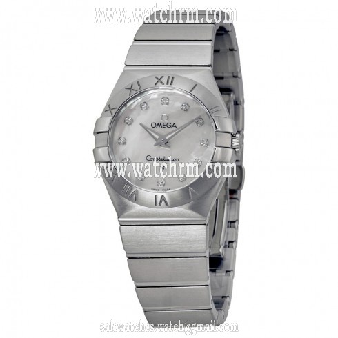 Omega Constellation Diamond Ladies Watch 12310276055001