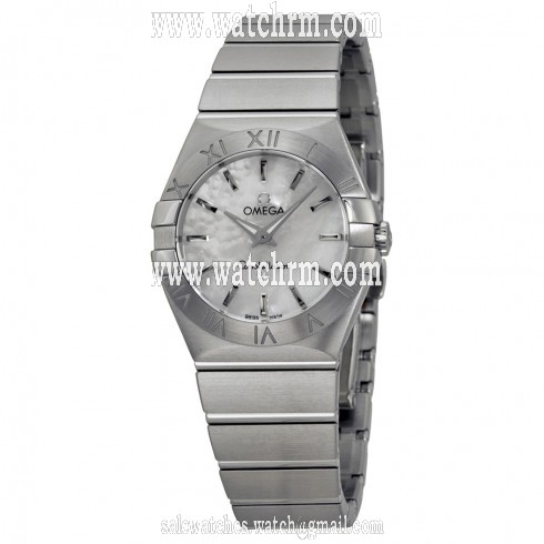 Omega Constellation Mother of Pearl Dial Stainless Steel Ladies Watch 12310276005001