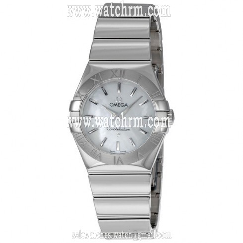 Omega Constellation Mother of Pearl Dial Steel Ladies Watch 123.10.27.60.05.002