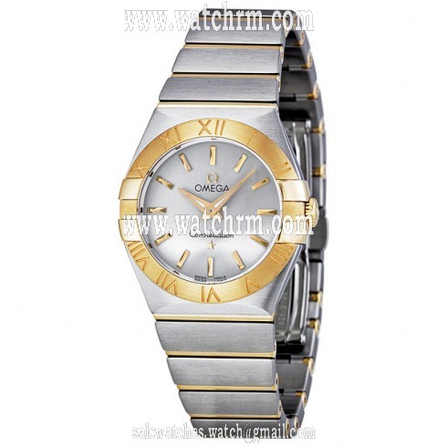 Omega Constellation Silver Dial Stainless Steel Ladies Watch 12320276002002