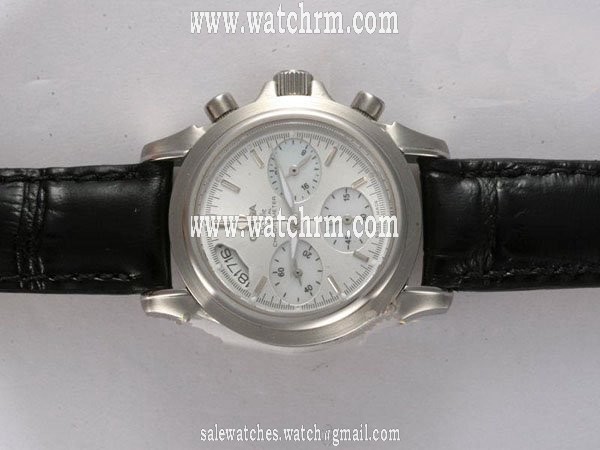 Omega De Ville CO-Axial Chronoscope 422.53.41.50.04.001 31mm Quartz Chronograph White Dial Watch
