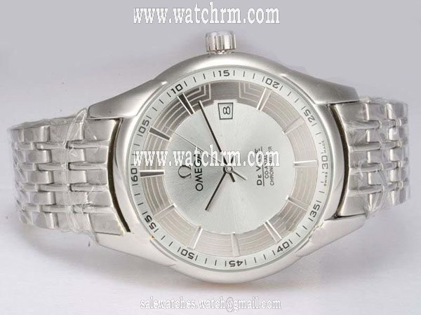 Omega De Ville Hour Vision 431.30.41.21.02.001 Automatic Stainless Steel Bezel White Dial Watch