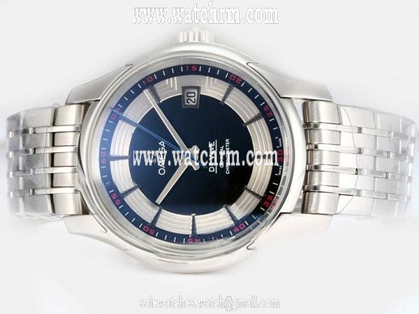 Omega De Ville Hour Vision 431.30.41.22.02.001 Stainless Steel Case Round Watch