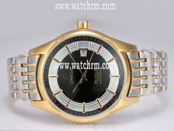 Omega De Ville Hour Vision 431.60.41.21.13.001 Black Dial Automatic Watch