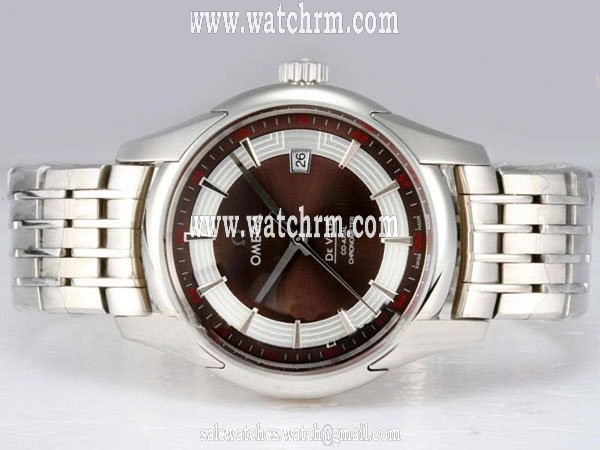 Omega De Ville Hour Vision 431.60.41.21.13.001 Stainless Steel Case Round Midsize Watch