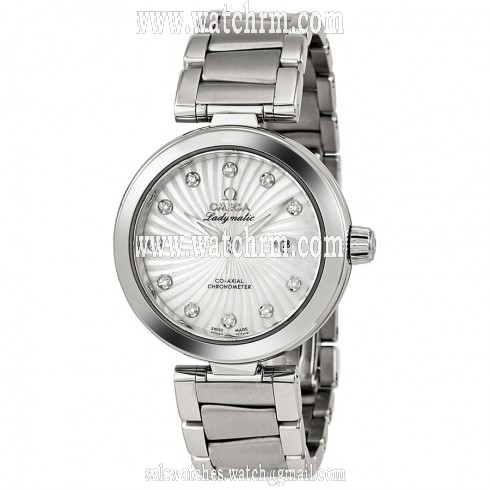 Omega De Ville Ladymatic Automatic Diamond Mother of Pearl Ladies Watch 425.33.34.20.55.001