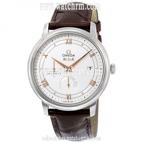 Omega De Ville Prestige Silver Opaline Dial Automatic Men's Watch 424.13.40.21.02.002