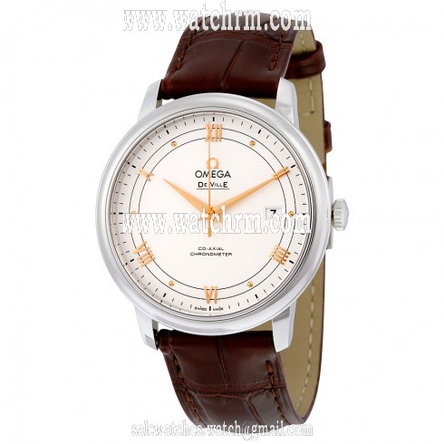 Omega De Ville Prestige Silver Dial Automatic Men's Watch 424.13.40.20.02.002