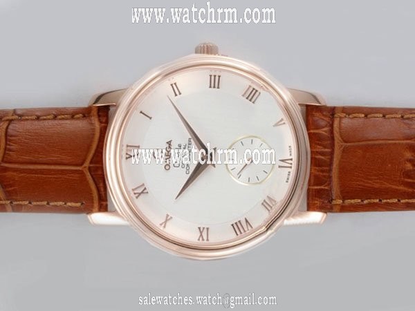 Omega De Ville Prestige Small Seconds 4613.30.02 Manual Winding Round Midsize Watch