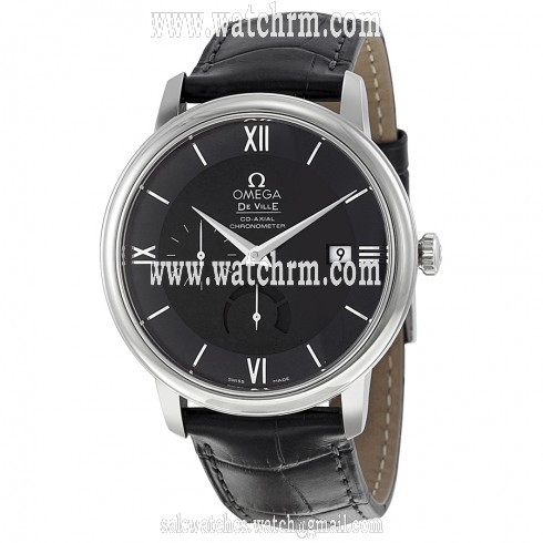 Omega DeVille Prestige Black Dial Automatic Men's Watch 424.13.40.21.01.001