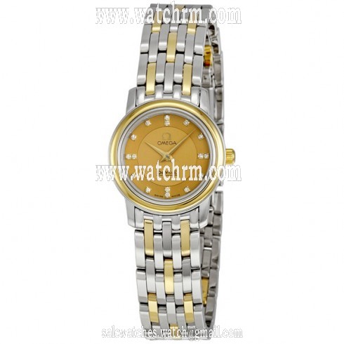 Omega Deville Prestige Diamond Ladies Watch 4370.16