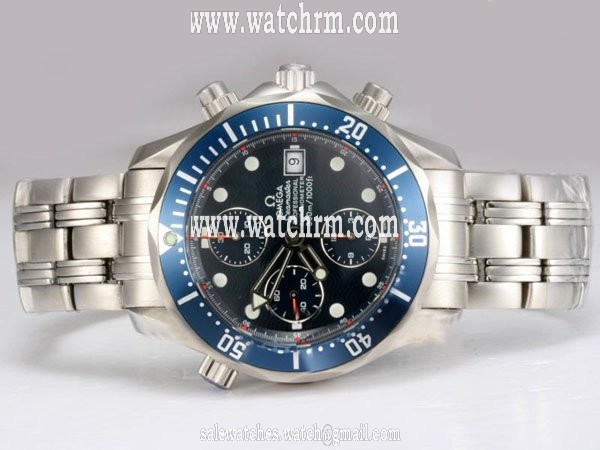 Omega Seamaster 300 M Chrono Diver 2225.80.00 Automatic 42mm Midsize Watch