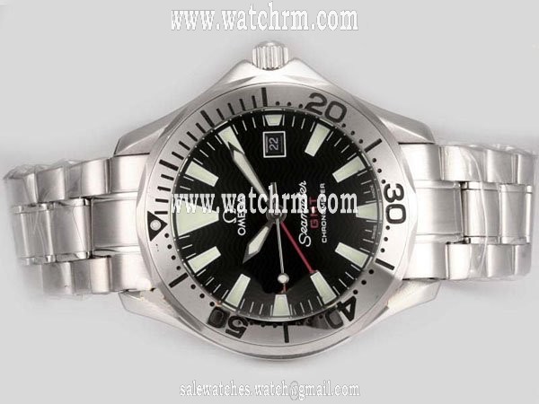 Omega Seamaster 300 M Diver Chronometer 2231.50.00 Round Midsize Stainless Steel Case Watch