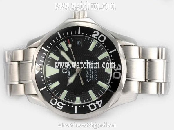 Omega Seamaster 300 M Diver Chronometer 2922.80.91 Round Midsize Watch
