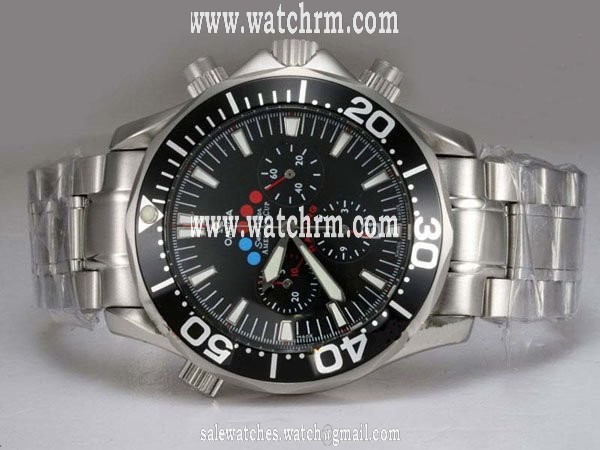 Omega Seamaster 300 M Racing Chronometer 2269.52.00 Midsize Quartz Chronograph Watch
