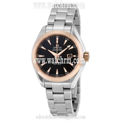 Omega Seamaster Aqua Terra Automatic Black Dial Stainless Steel Ladies Watch 231.20.34.20.01.003