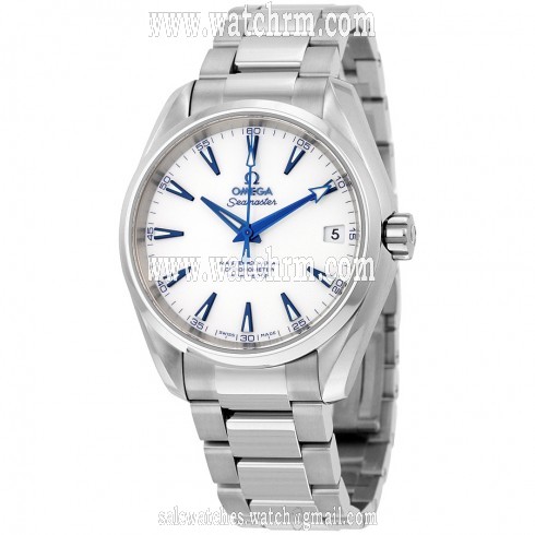 Omega Seamaster Aqua Terra White Dial Stainless Steel Automatic Men's Watch 23190392104001