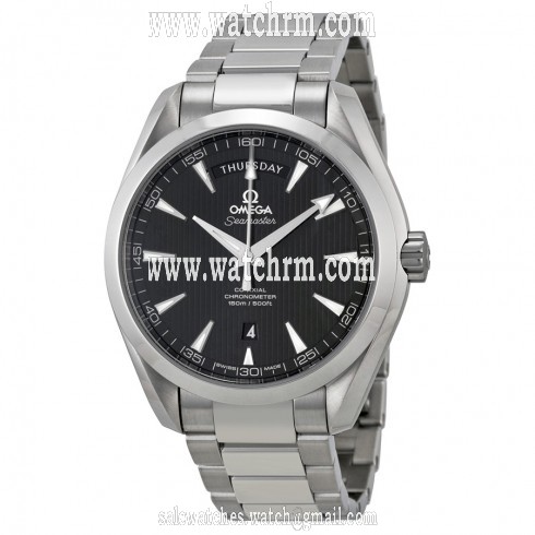 Omega Seamaster Aqua Terra Black Dial Stainless Steel Automatic Men's Watch 23110422201001