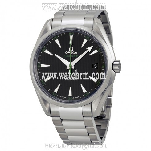 Omega Seamaster Aqua Terra Master Co-axial Black Dial Stainless Steel Men's Watch 23110422101004