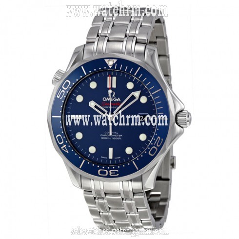 Omega Seamaster Blue Dial Automatic Stainless Steel Men's Watch 212.30.41.20.03.001