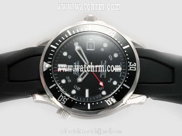 Omega Seamaster GMT Automatic 212.30.41.20.01.002 Black Dial 41mm Automatic Watch