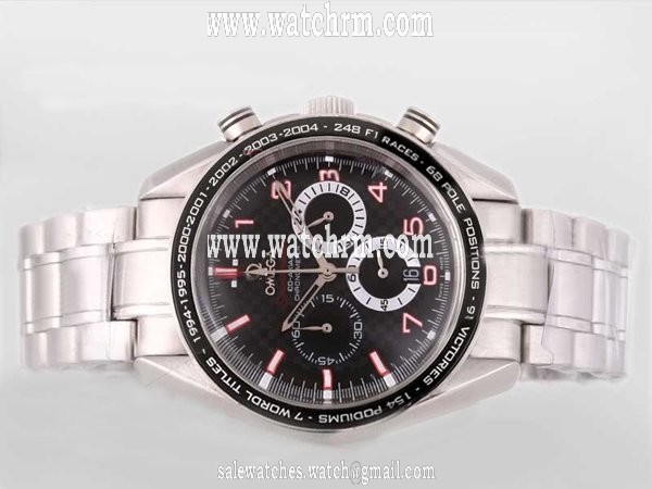 Omega Seamaster Ladies Collection Planet Ocean 222.32.38.50.01.001 Black Dial Automatic 45.5mm Watch