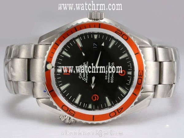 Omega Seamaster Planet Ocean 2209.50.00 Round Automatic Black Dial Watch