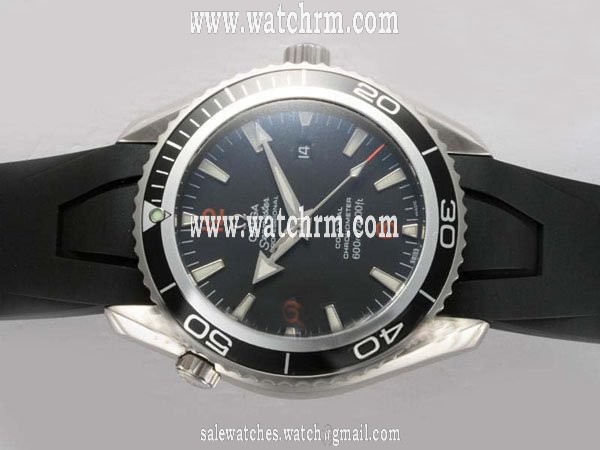 Omega Seamaster Planet Ocean 2901.50.91 Blue Rubber Strap Round Blue Dial Watch