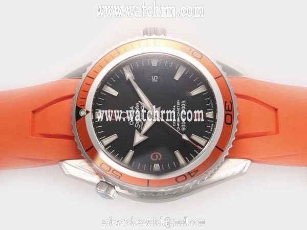 Omega Seamaster Planet Ocean 2901.50.91 Stainless Steel Case Black Dial Round Watch