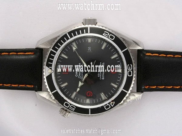 Omega Seamaster Planet Ocean 2901.51.82 Black Rubber Strap Black Dial Watch