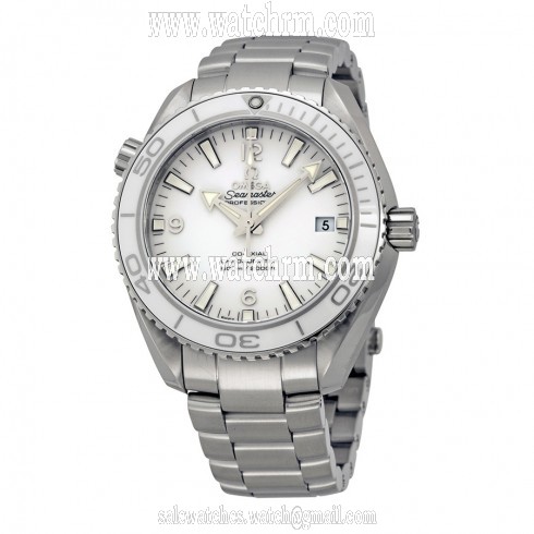 Omega Seamaster Planet Ocean Automatic White Dial Stainless Steel Men's Watch 23230422104001