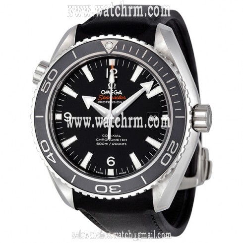 Omega Seamaster Planet Ocean Black Dial Rubber Men's Watch 232.32.46.21.01.003
