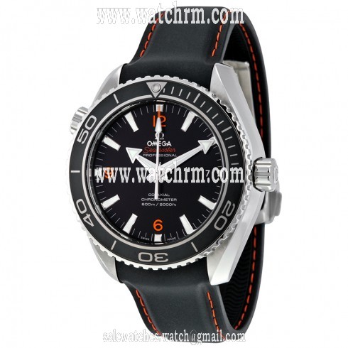 Omega Seamaster Planet Ocean Black Rubber Men's Watch 23232462101005
