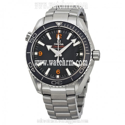 Omega Seamaster Planet Ocean Black Stainless Steel Men's Watch 23230422101003