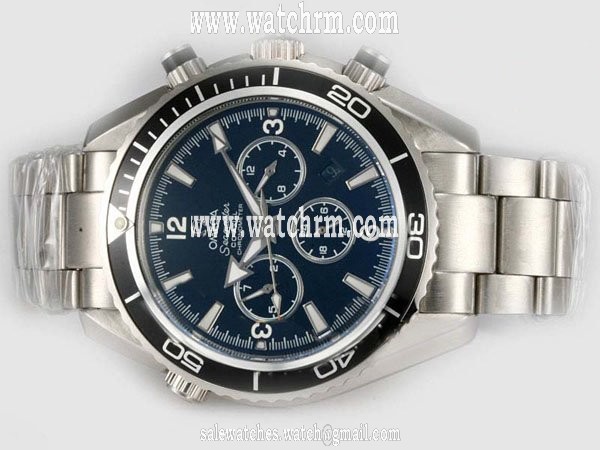 Omega Seamaster Planet Ocean Chrono 2210.50.00 Automatic Midsize Watch