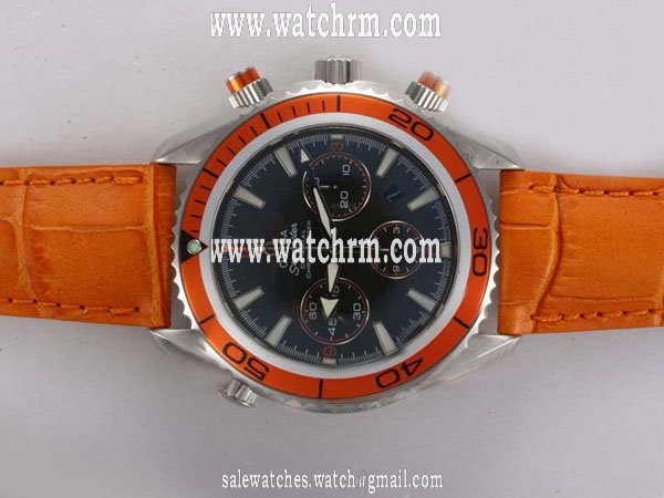 Omega Seamaster Planet Ocean Chrono 2918.50.38 Round Automatic Blue Dial Watch