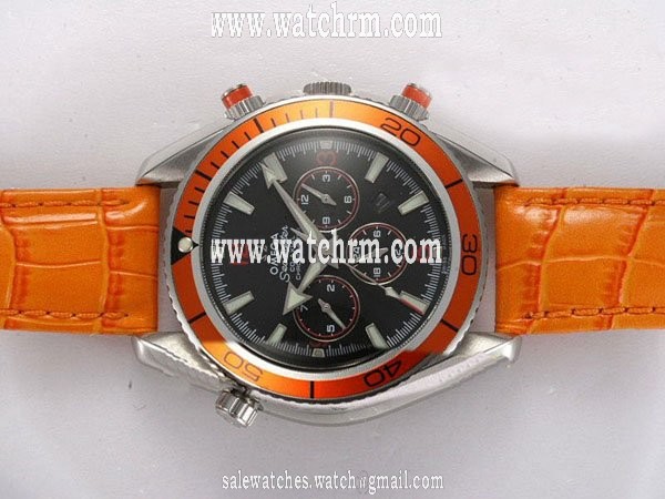 Omega Seamaster Planet Ocean Chrono 2918.50.83 Automatic 45mm Midsize Watch